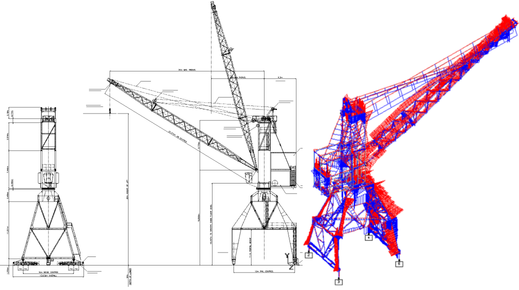 Jib Crane 정밀안전진단 (1)